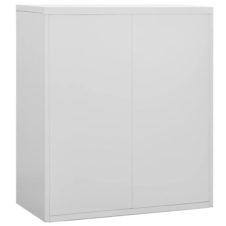 Archiefkast 90x46x103 cm staal lichtgrijs - Griffin Retail