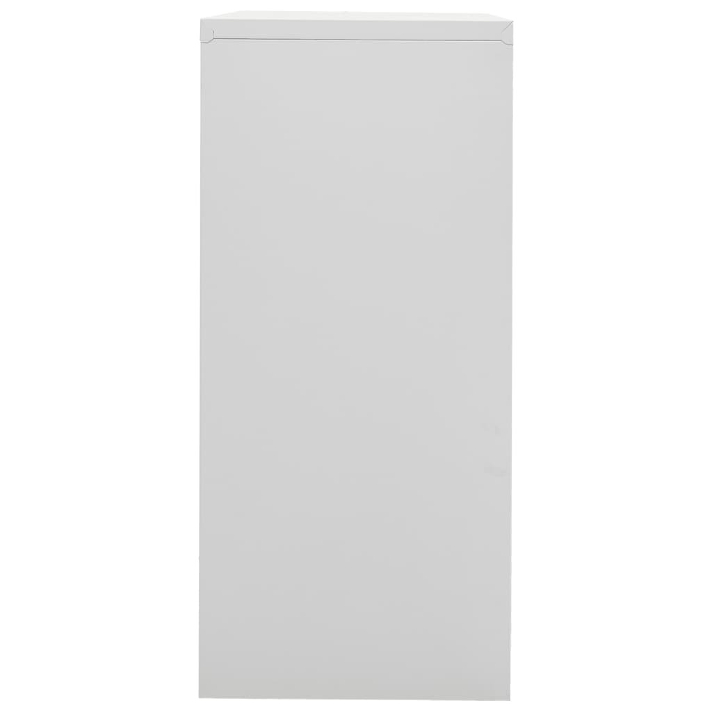 Archiefkast 90x46x103 cm staal lichtgrijs - Griffin Retail