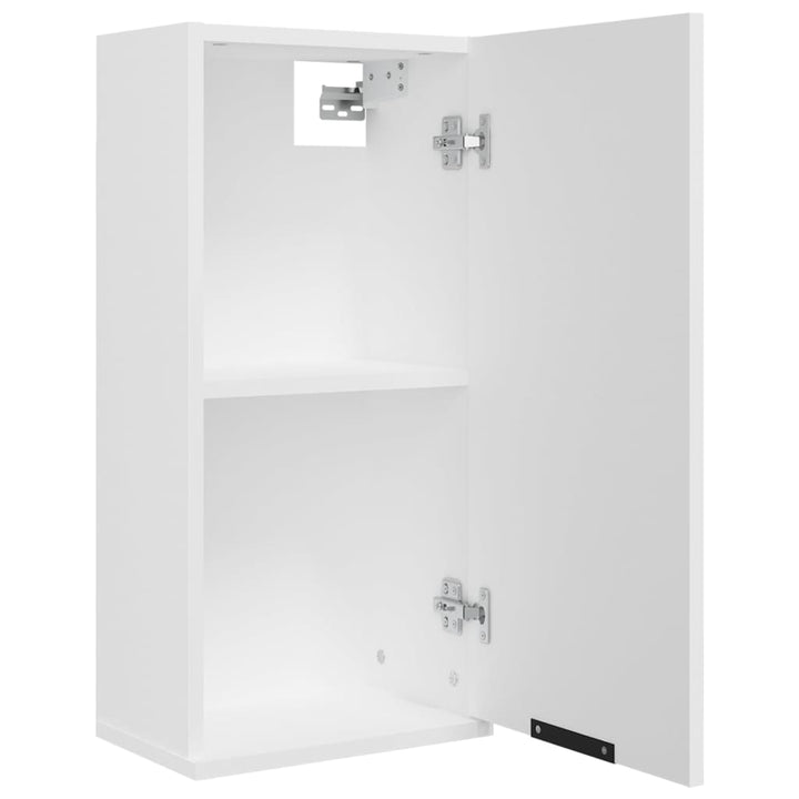 Badkamerkast wandgemonteerd 32x20x67 cm wit - Griffin Retail