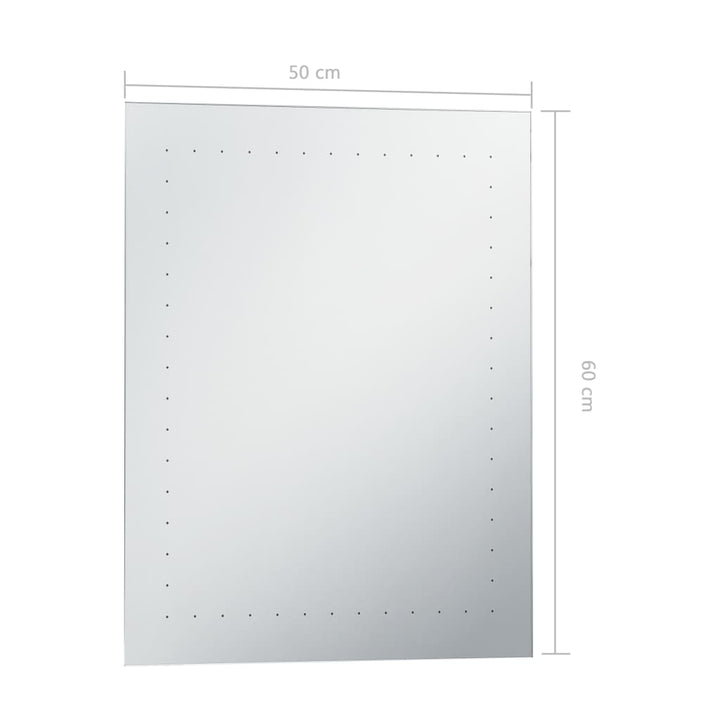 Badkamerspiegel LED 50x60 cm - Griffin Retail