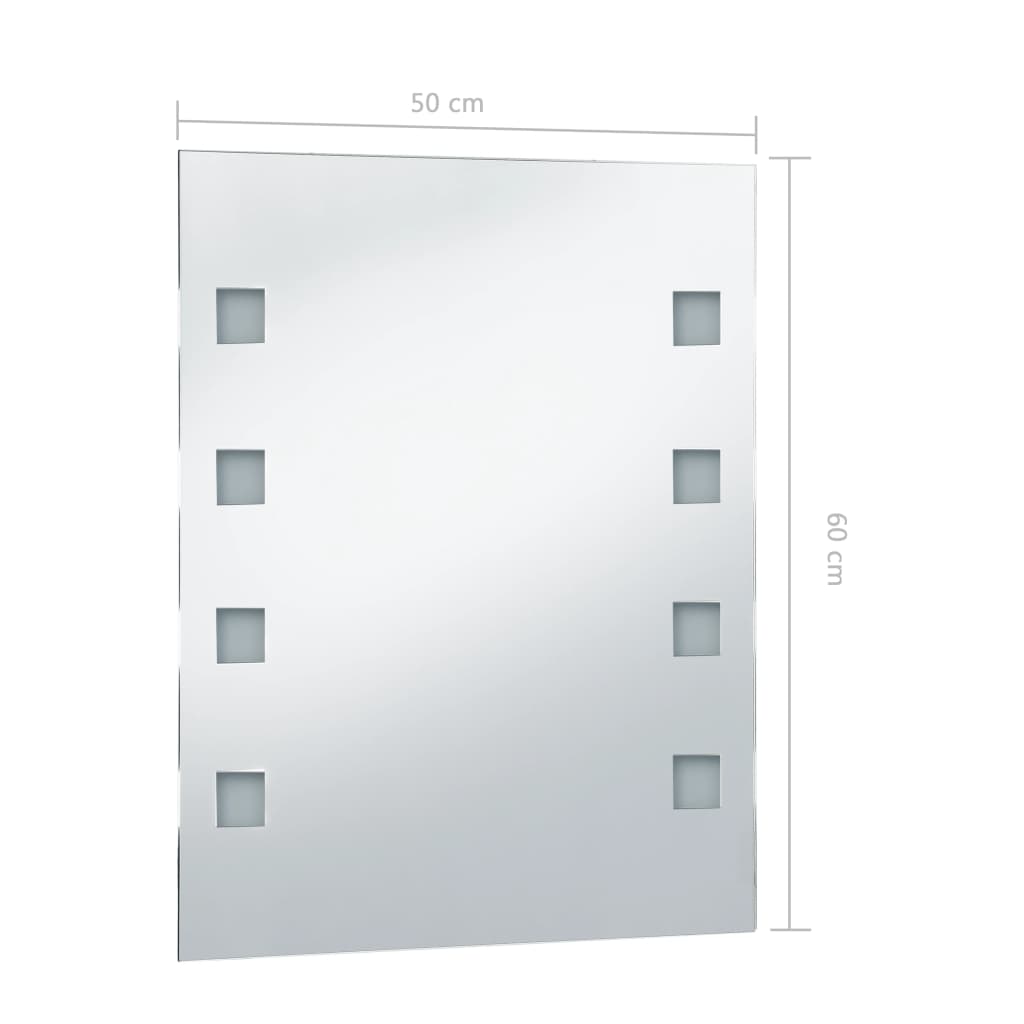 Badkamerspiegel LED 50x60 cm - Griffin Retail