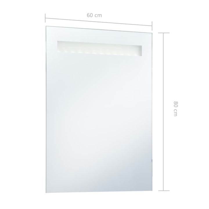 Badkamerspiegel LED 60x80 cm - Griffin Retail