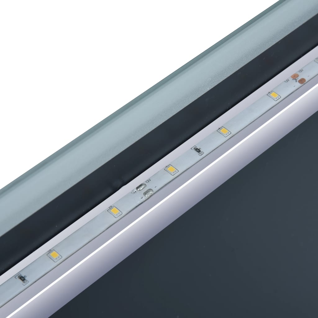 Badkamerspiegel LED met aanraaksensor 80x60 cm - Griffin Retail