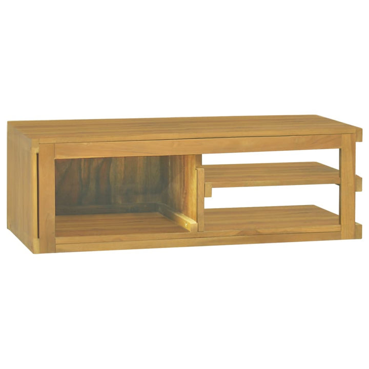 Badkamerwandkast 90x40x30 cm massief teakhout - Griffin Retail