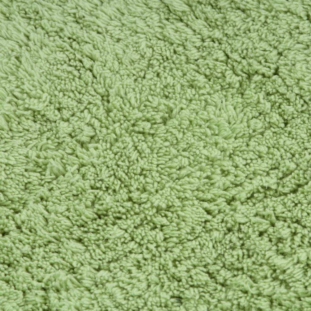 Badmattenset stof groen 2-delig - Griffin Retail