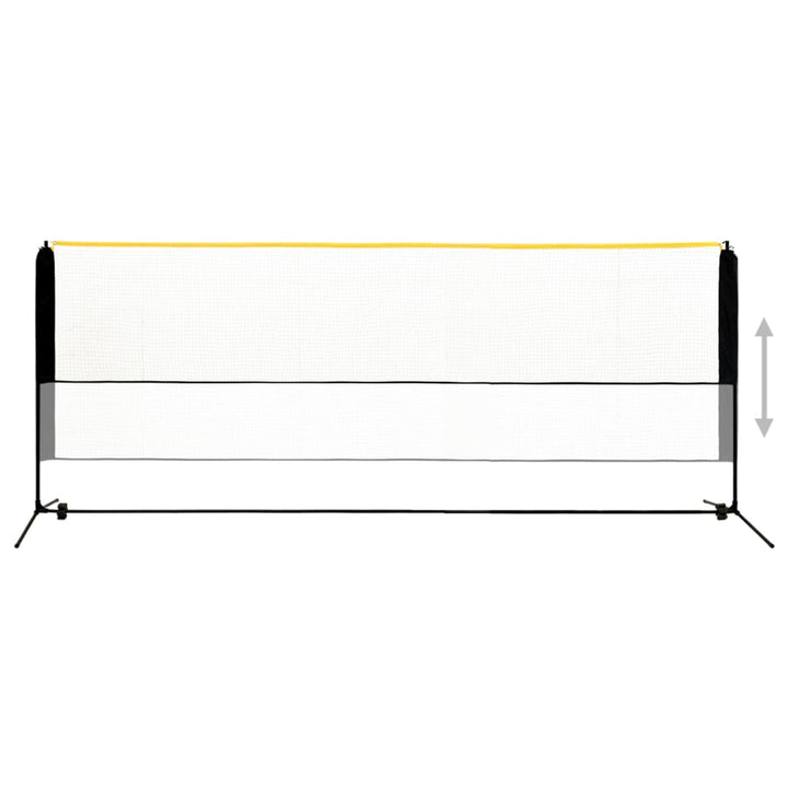 Badmintonnet verstelbaar 400x103x94-158 cm metaal - Griffin Retail