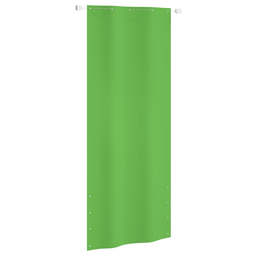 Balkonscherm 100x240 cm oxford stof lichtgroen - Griffin Retail