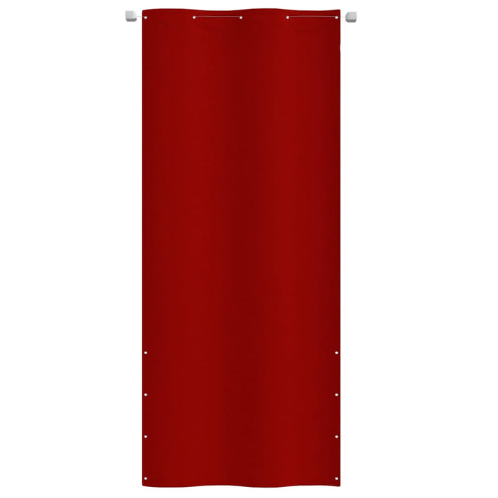 Balkonscherm 100x240 cm oxford stof rood - Griffin Retail