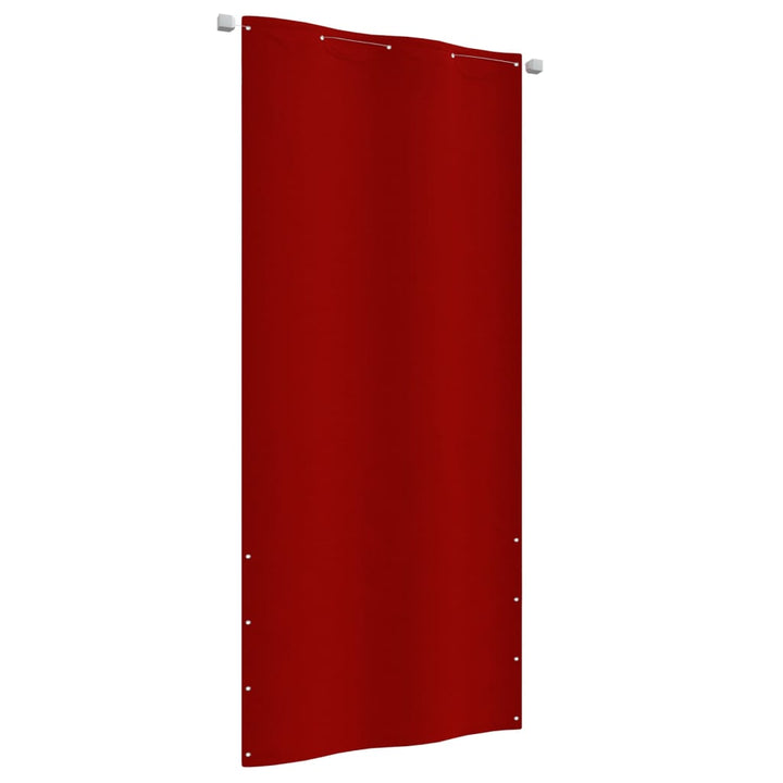 Balkonscherm 100x240 cm oxford stof rood - Griffin Retail