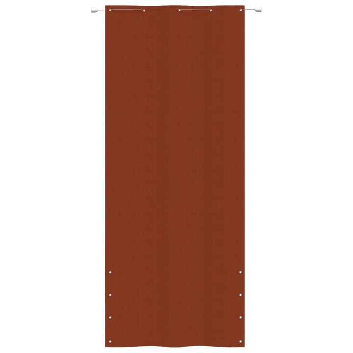 Balkonscherm 100x240 cm oxford stof terracottakleurig - Griffin Retail