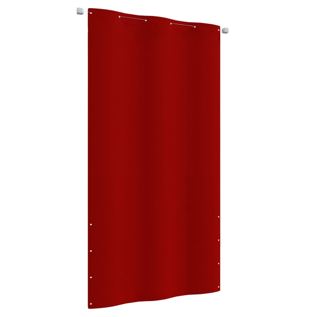 Balkonscherm 120x240 cm oxford stof rood - Griffin Retail