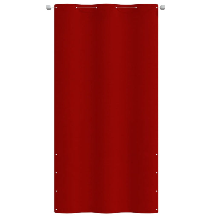 Balkonscherm 120x240 cm oxford stof rood - Griffin Retail