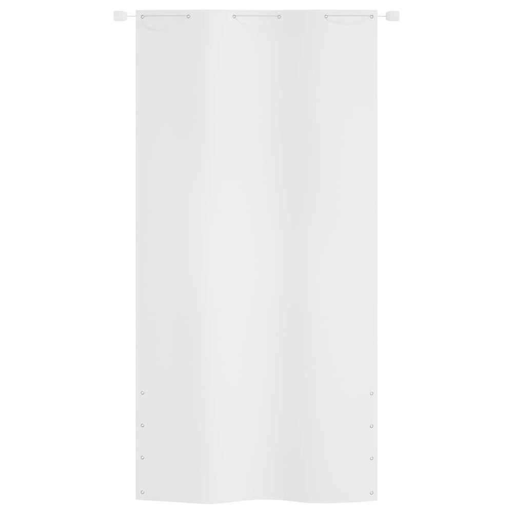 Balkonscherm 120x240 cm oxford stof wit - Griffin Retail