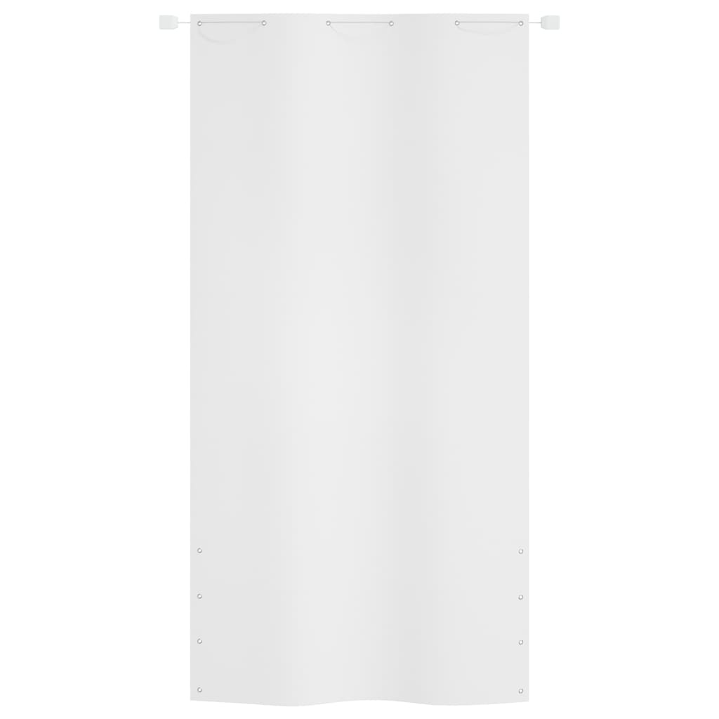 Balkonscherm 120x240 cm oxford stof wit - Griffin Retail