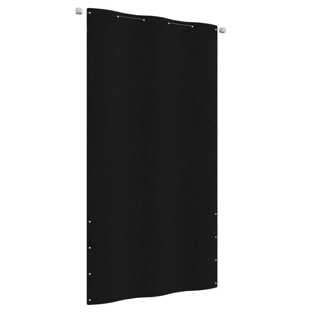 Balkonscherm 120x240 cm oxford stof zwart - Griffin Retail