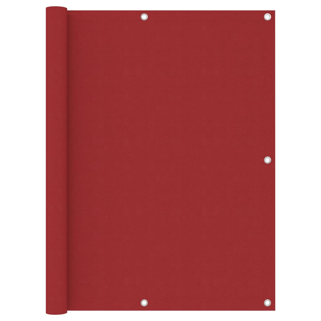 Balkonscherm 120x300 cm oxford stof rood - Griffin Retail