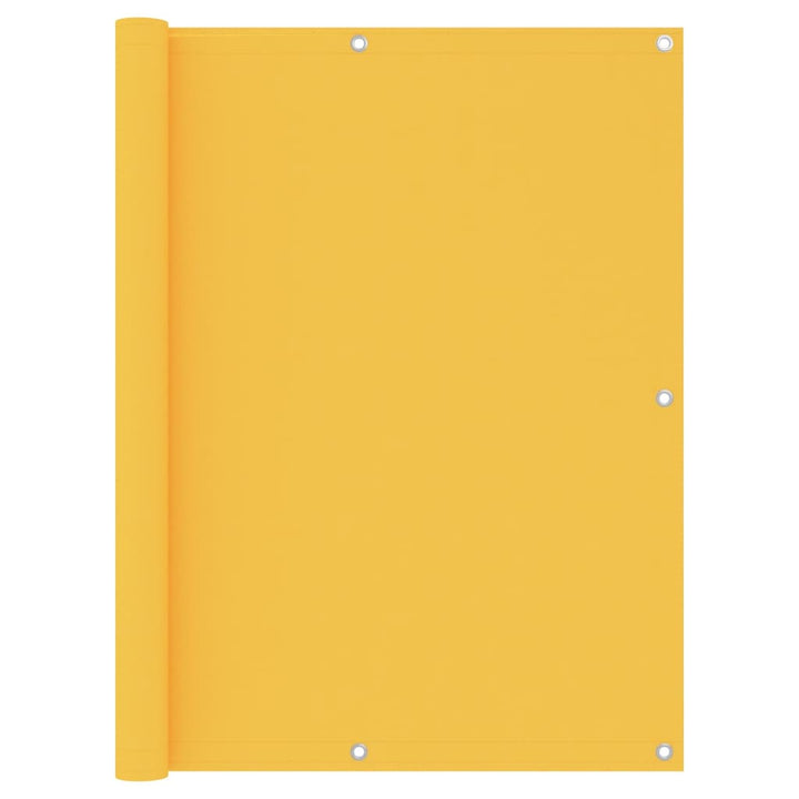 Balkonscherm 120x400 cm oxford stof geel - Griffin Retail