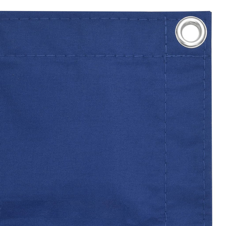 Balkonscherm 120x600 cm oxford stof blauw - Griffin Retail