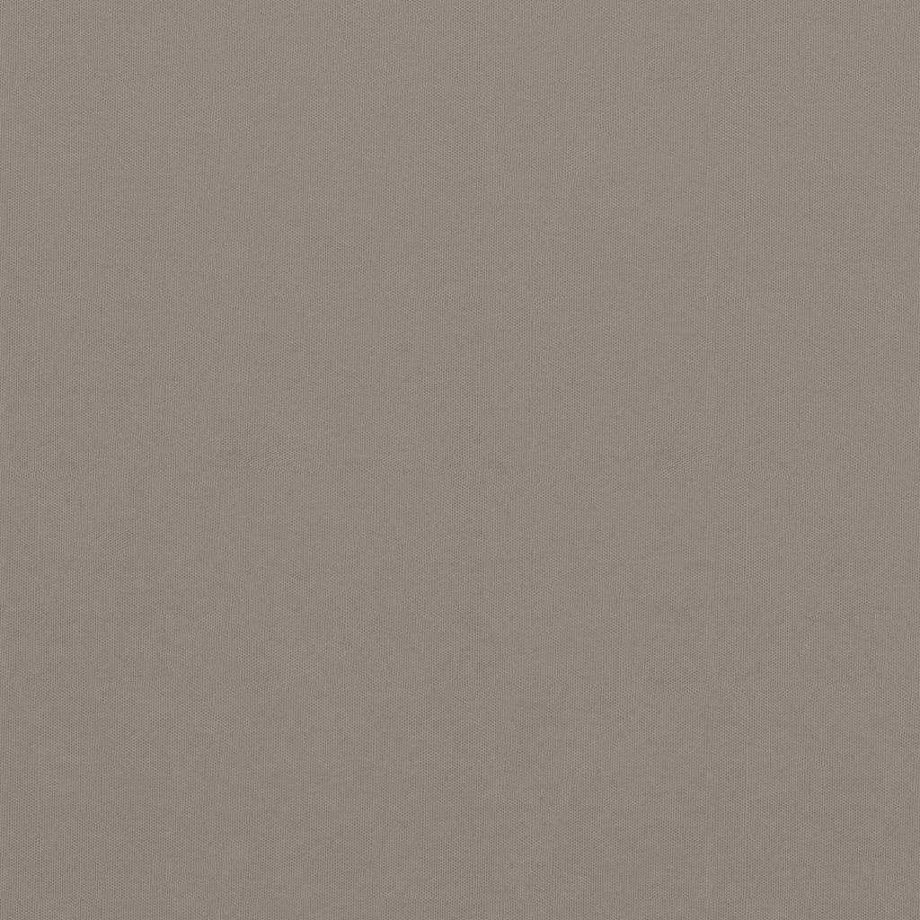 Balkonscherm 120x600 cm oxford stof taupe - Griffin Retail