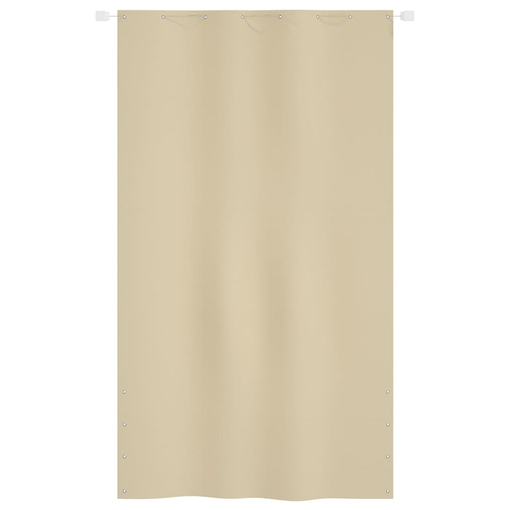 Balkonscherm 140x240 cm oxford stof beige - Griffin Retail
