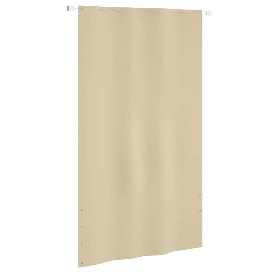 Balkonscherm 140x240 cm oxford stof beige - Griffin Retail