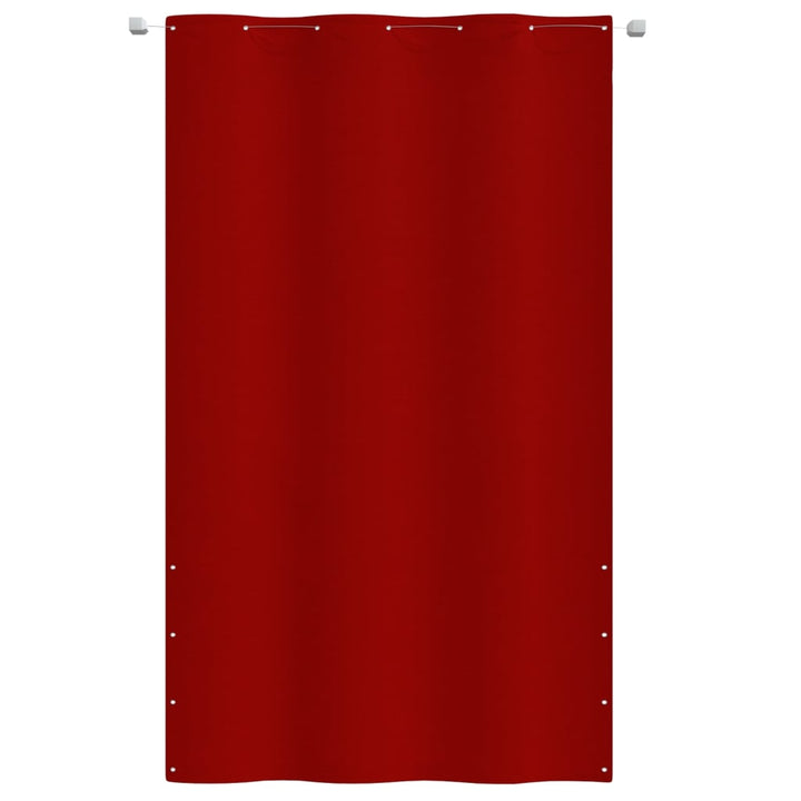 Balkonscherm 140x240 cm oxford stof rood - Griffin Retail