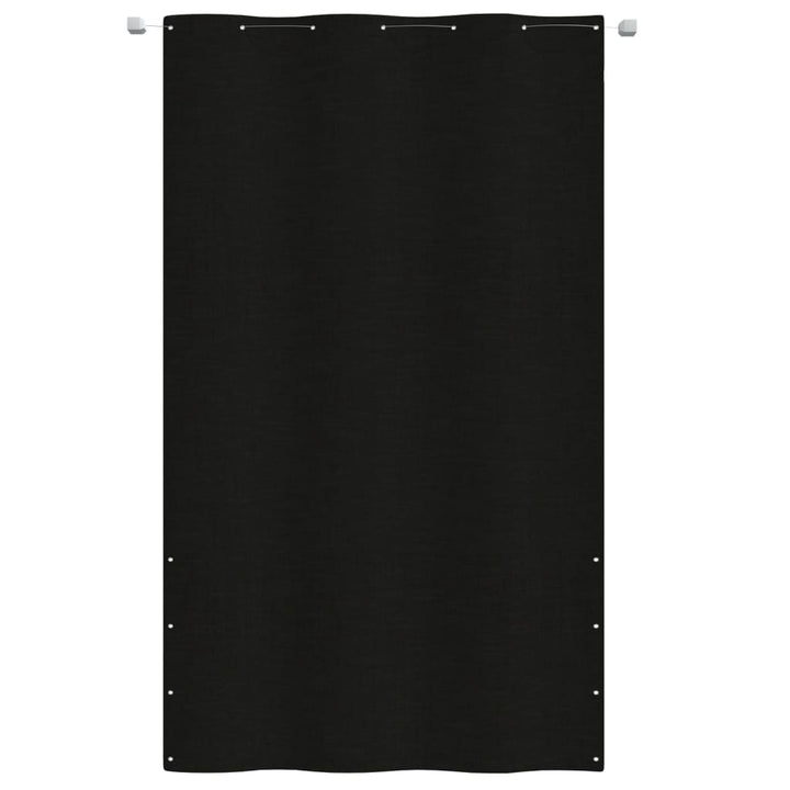 Balkonscherm 140x240 cm oxford stof zwart - Griffin Retail