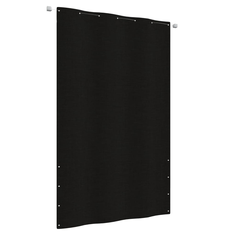 Balkonscherm 140x240 cm oxford stof zwart - Griffin Retail
