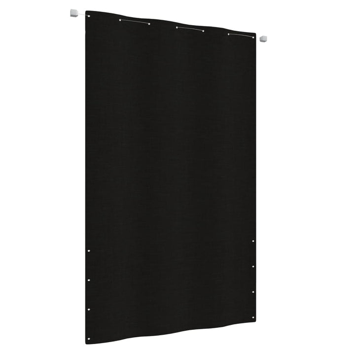 Balkonscherm 140x240 cm oxford stof zwart - Griffin Retail