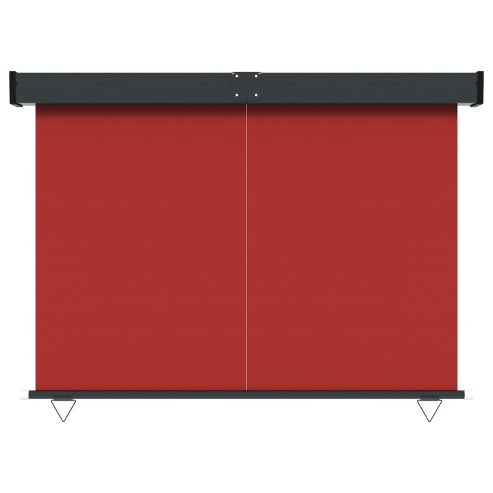 Balkonscherm 140x250 cm rood - Griffin Retail