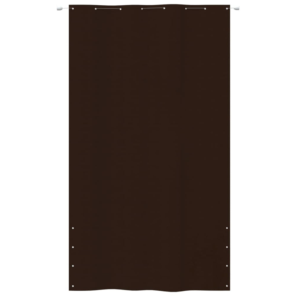 Balkonscherm 160x240 cm oxford stof bruin - Griffin Retail