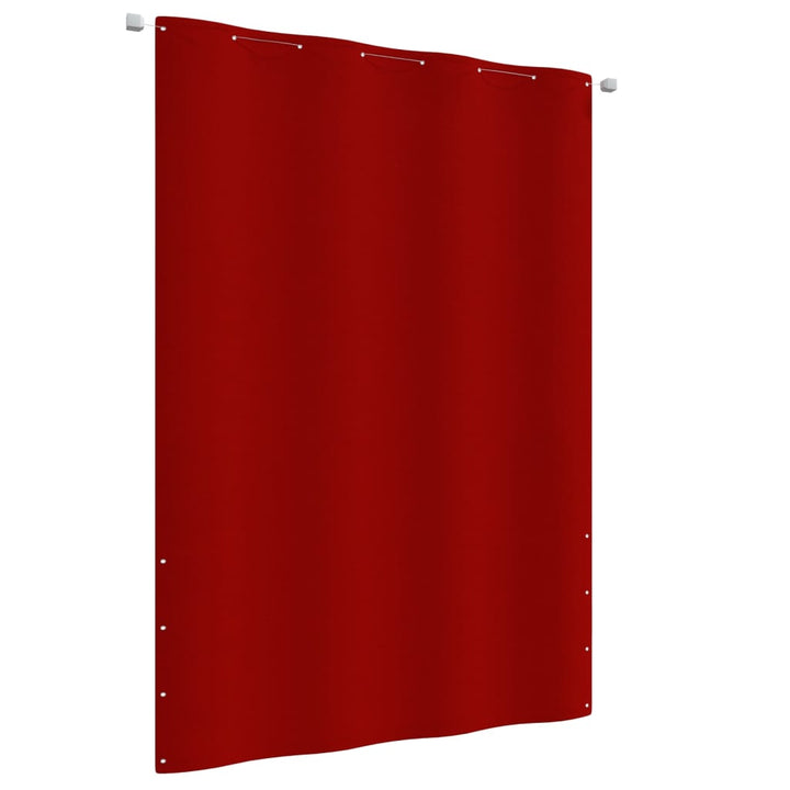 Balkonscherm 160x240 cm oxford stof rood - Griffin Retail