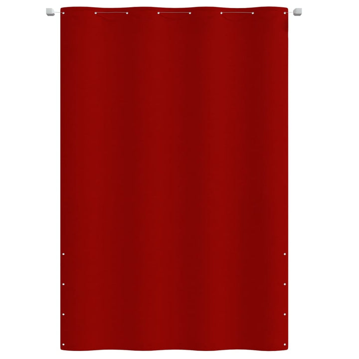 Balkonscherm 160x240 cm oxford stof rood - Griffin Retail