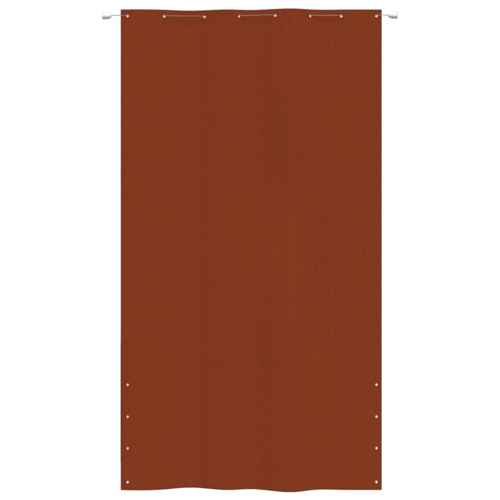 Balkonscherm 160x240 cm oxford stof terracottakleurig - Griffin Retail