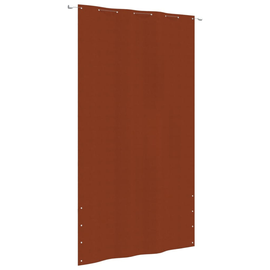 Balkonscherm 160x240 cm oxford stof terracottakleurig - Griffin Retail