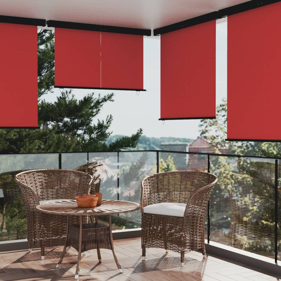 Balkonscherm 170x250 cm rood - Griffin Retail