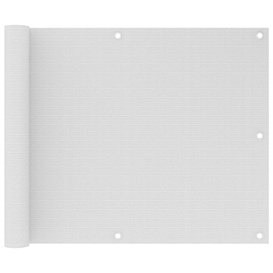 Balkonscherm 75x500 cm HDPE wit - Griffin Retail