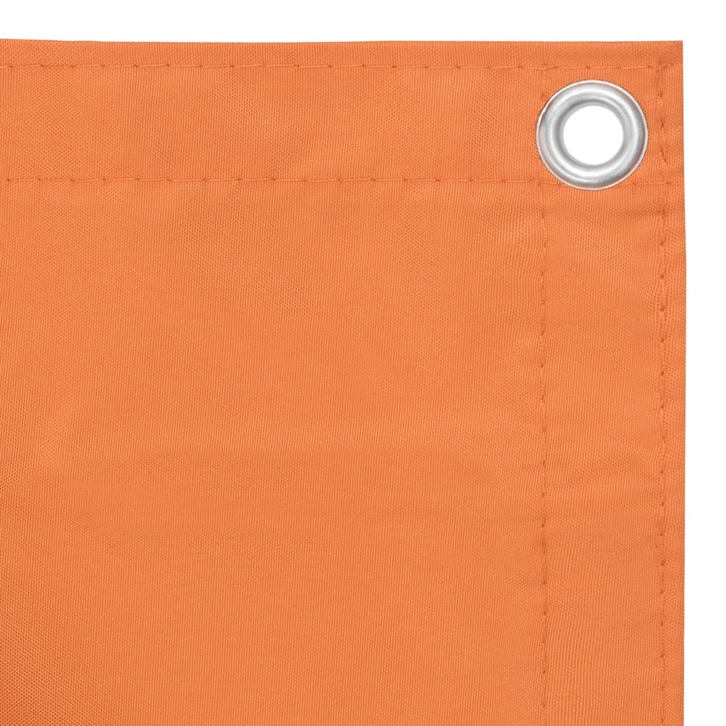 Balkonscherm 75x500 cm oxford stof oranje - Griffin Retail