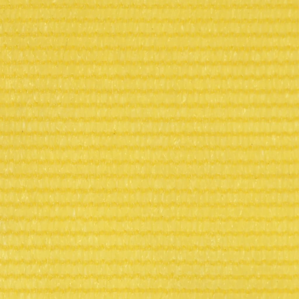 Balkonscherm 75x600 cm HDPE geel - Griffin Retail