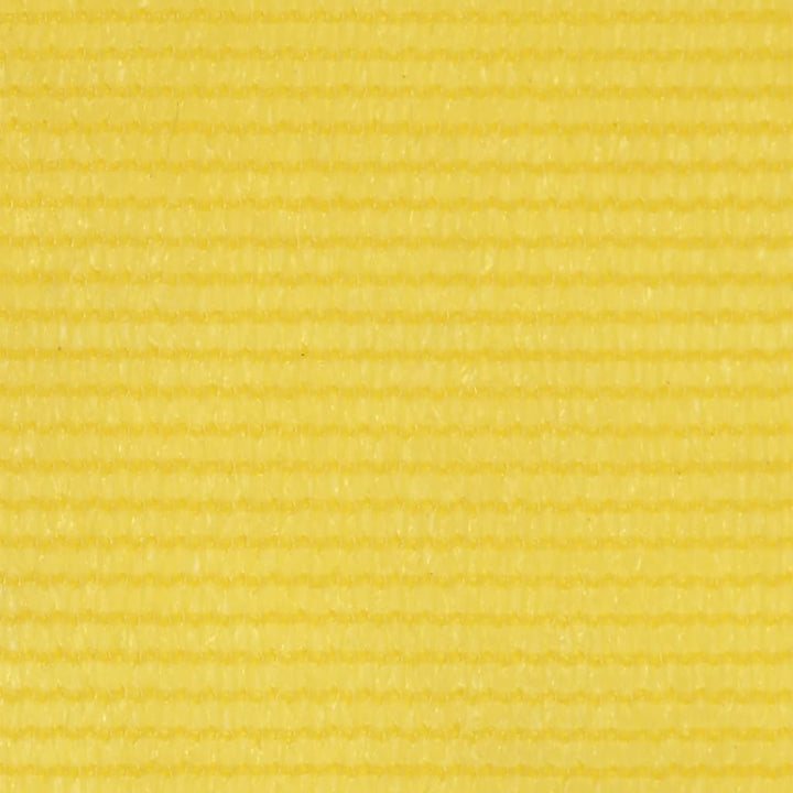 Balkonscherm 75x600 cm HDPE geel - Griffin Retail
