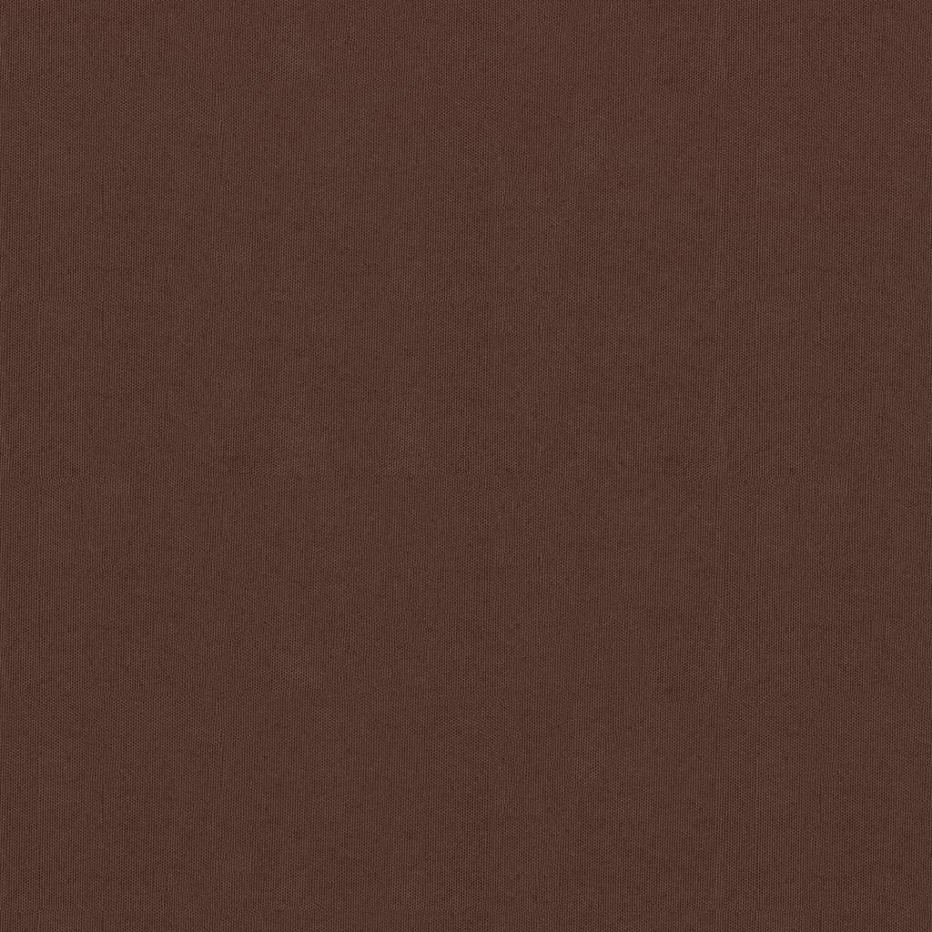 Balkonscherm 75x600 cm oxford stof bruin - Griffin Retail