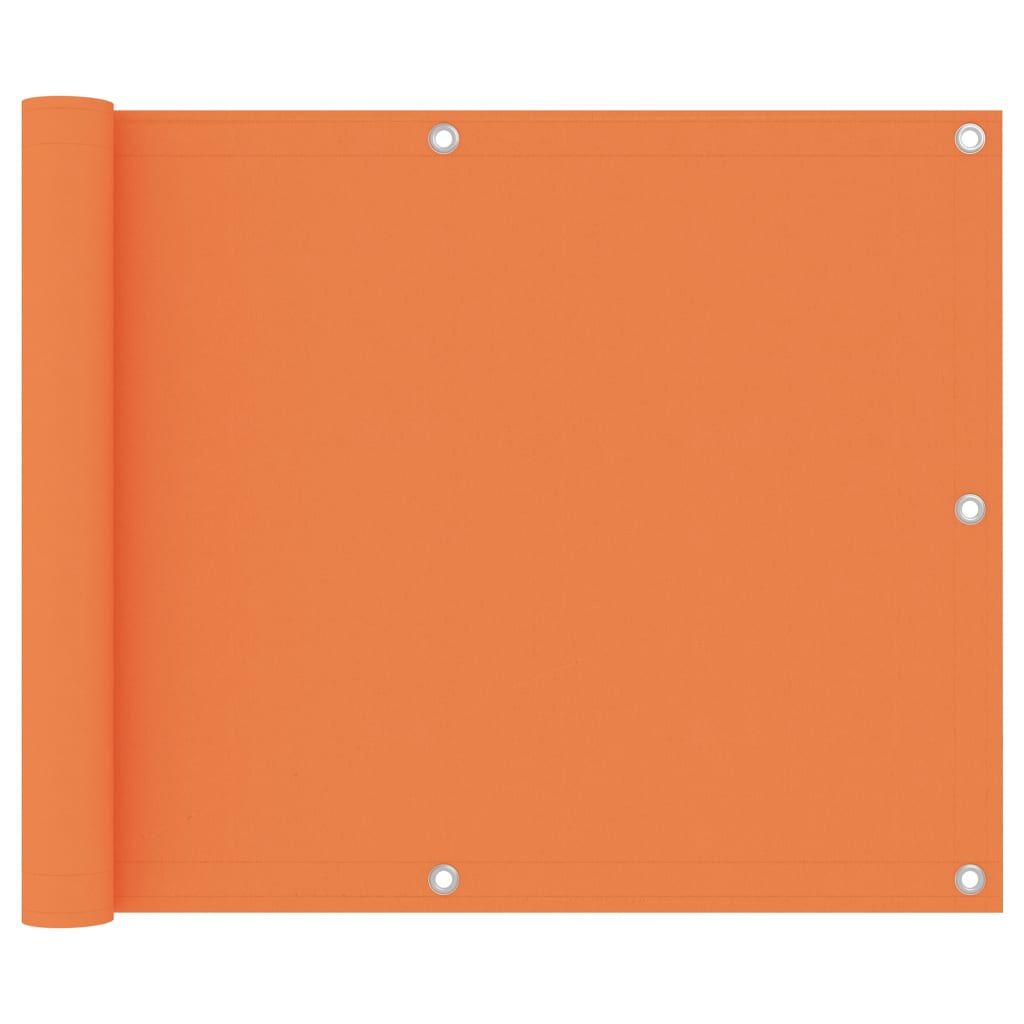 Balkonscherm 75x600 cm oxford stof oranje - Griffin Retail