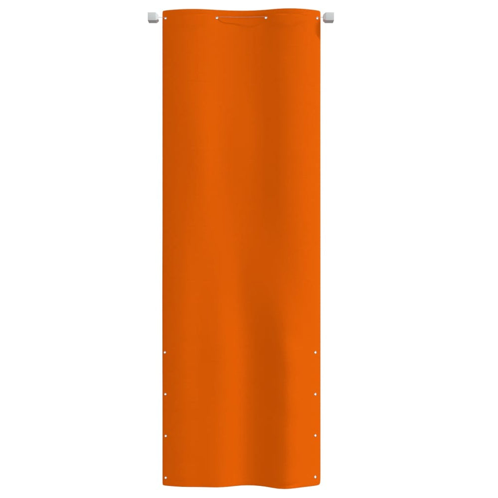 Balkonscherm 80x240 cm oxford stof oranje - Griffin Retail