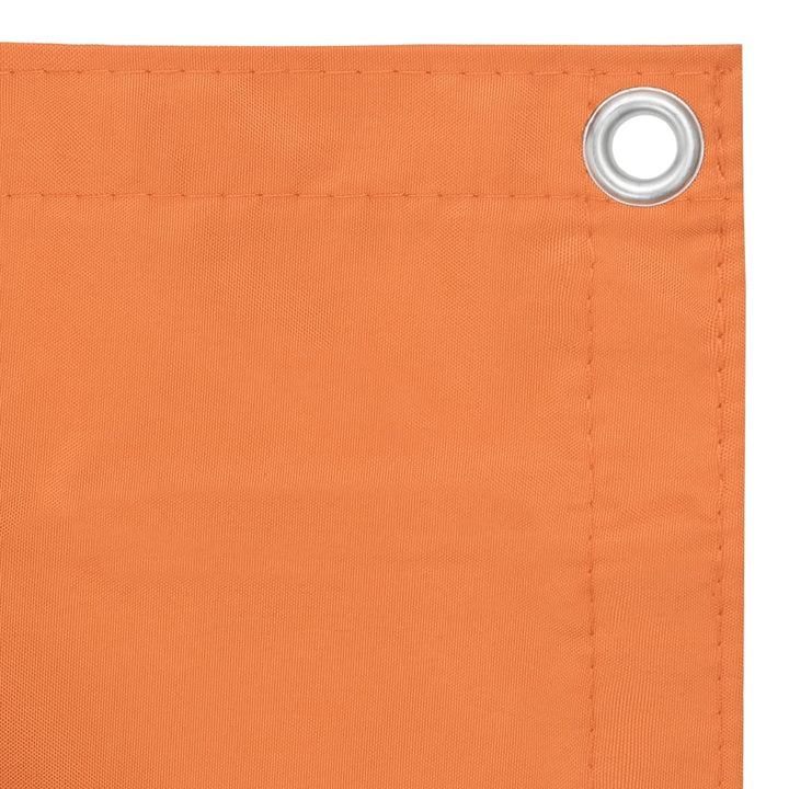 Balkonscherm 90x300 cm oxford stof oranje - Griffin Retail