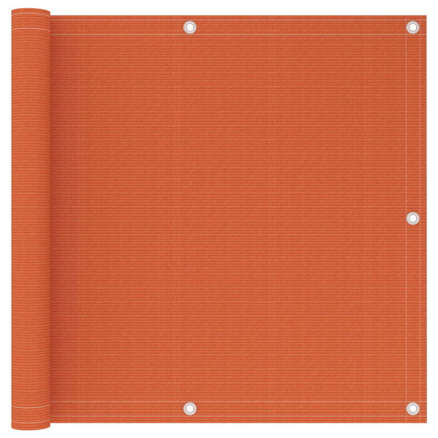 Balkonscherm 90x400 cm HDPE oranje - Griffin Retail