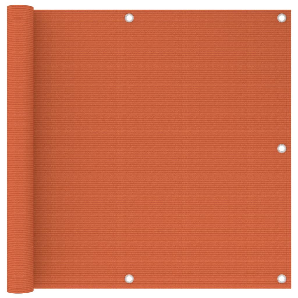 Balkonscherm 90x500 cm HDPE oranje - Griffin Retail