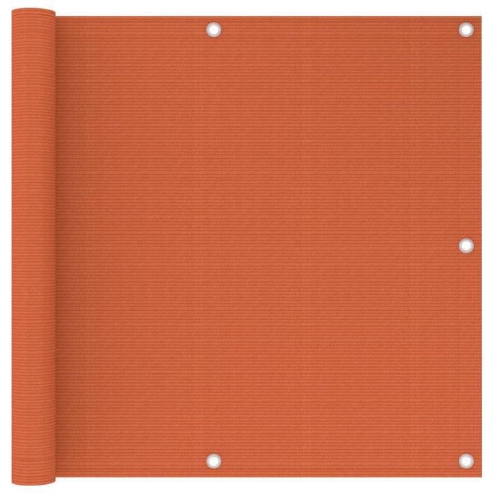 Balkonscherm 90x500 cm HDPE oranje - Griffin Retail