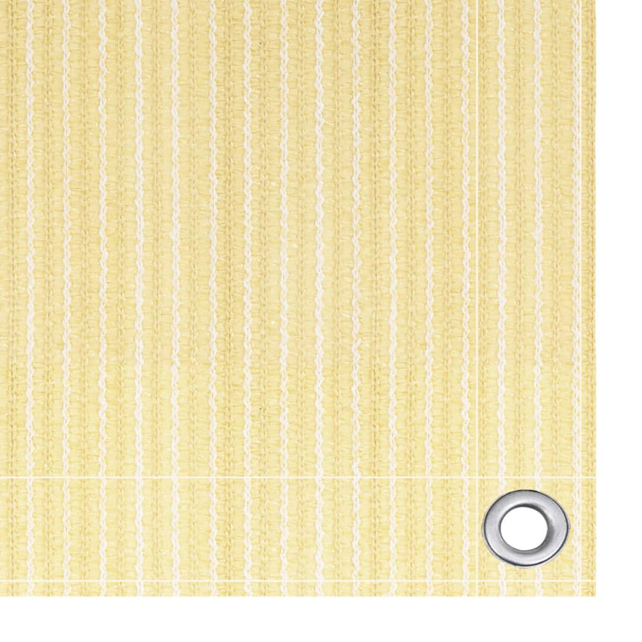 Balkonscherm 90x600 cm HDPE beige - Griffin Retail