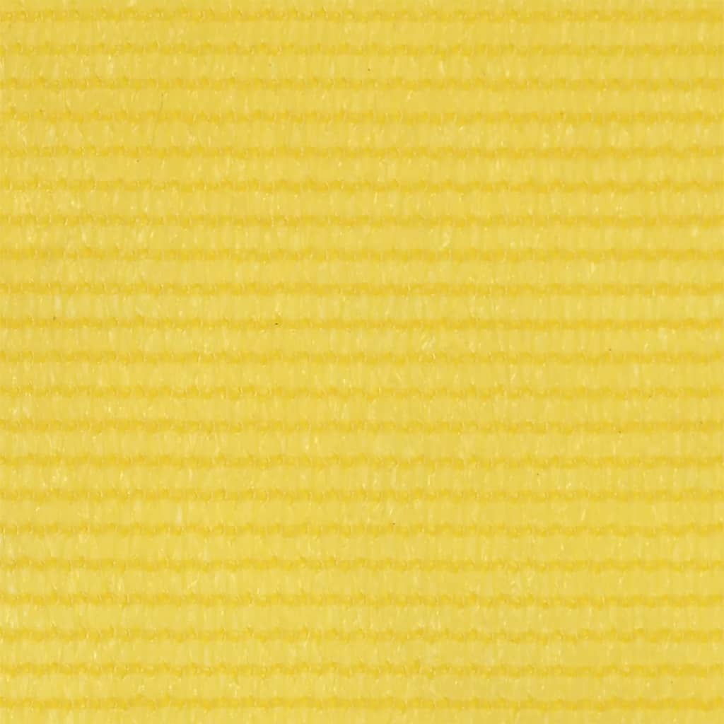 Balkonscherm 90x600 cm HDPE geel - Griffin Retail