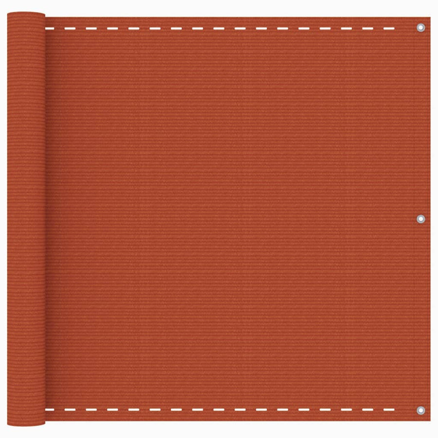 Balkonscherm 90x600 cm HDPE oranje - Griffin Retail